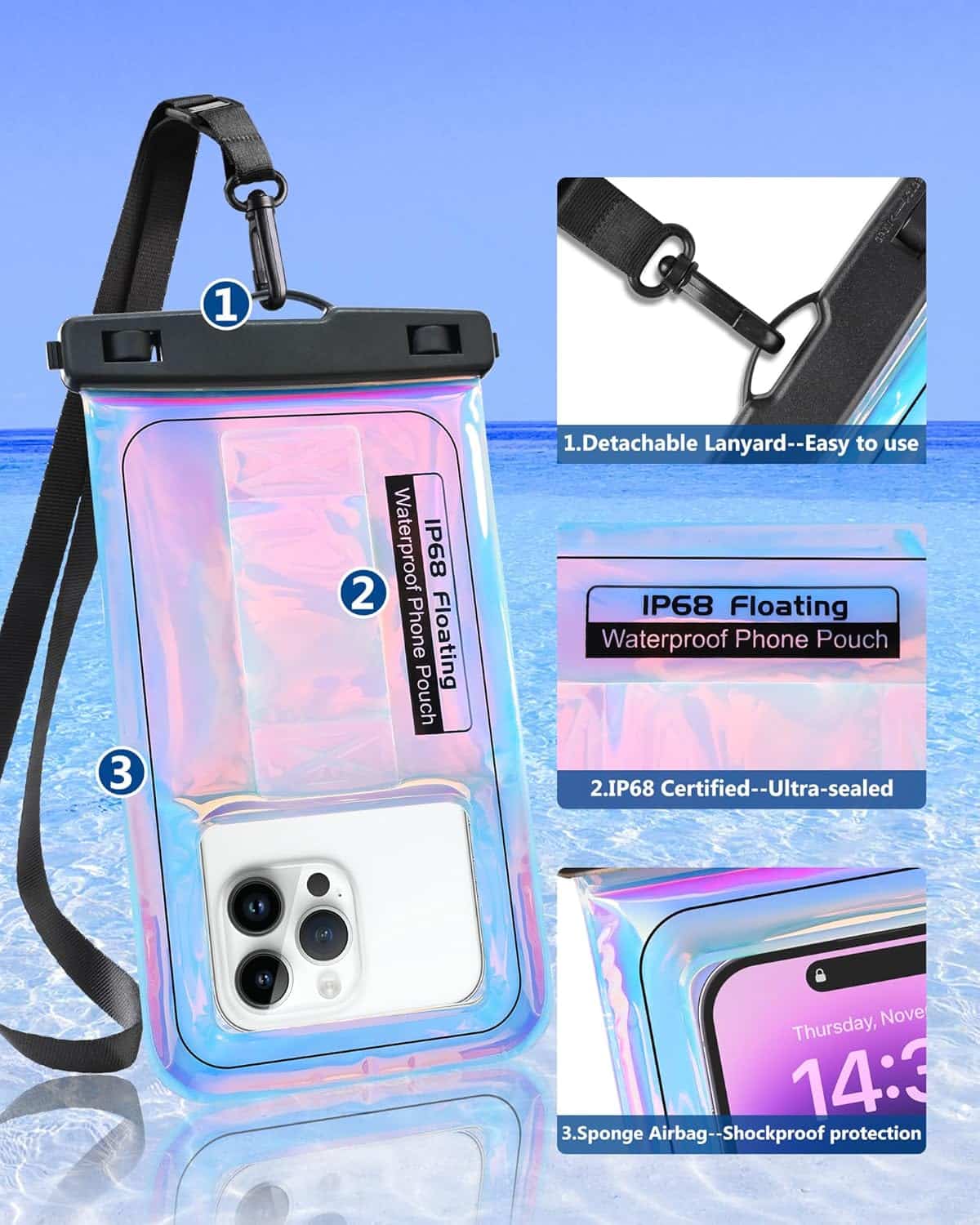 Waterproof Floating Phone Pouch - Image 3