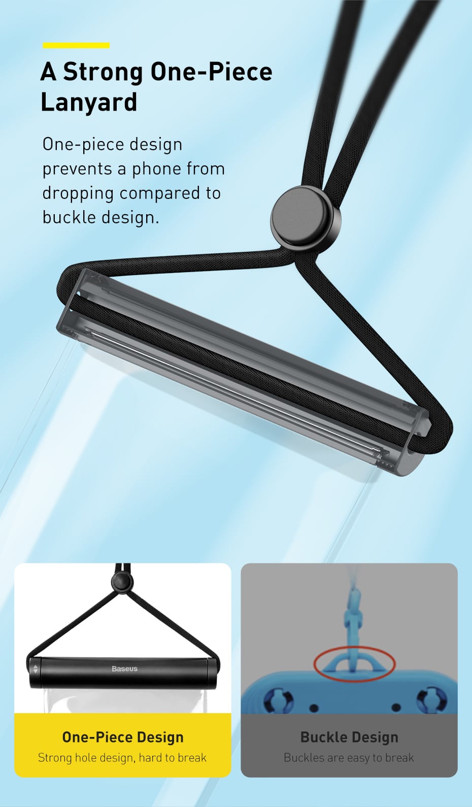 Waterproof Phone Pouch IPX8 for Phones Under 7.2" - Image 5