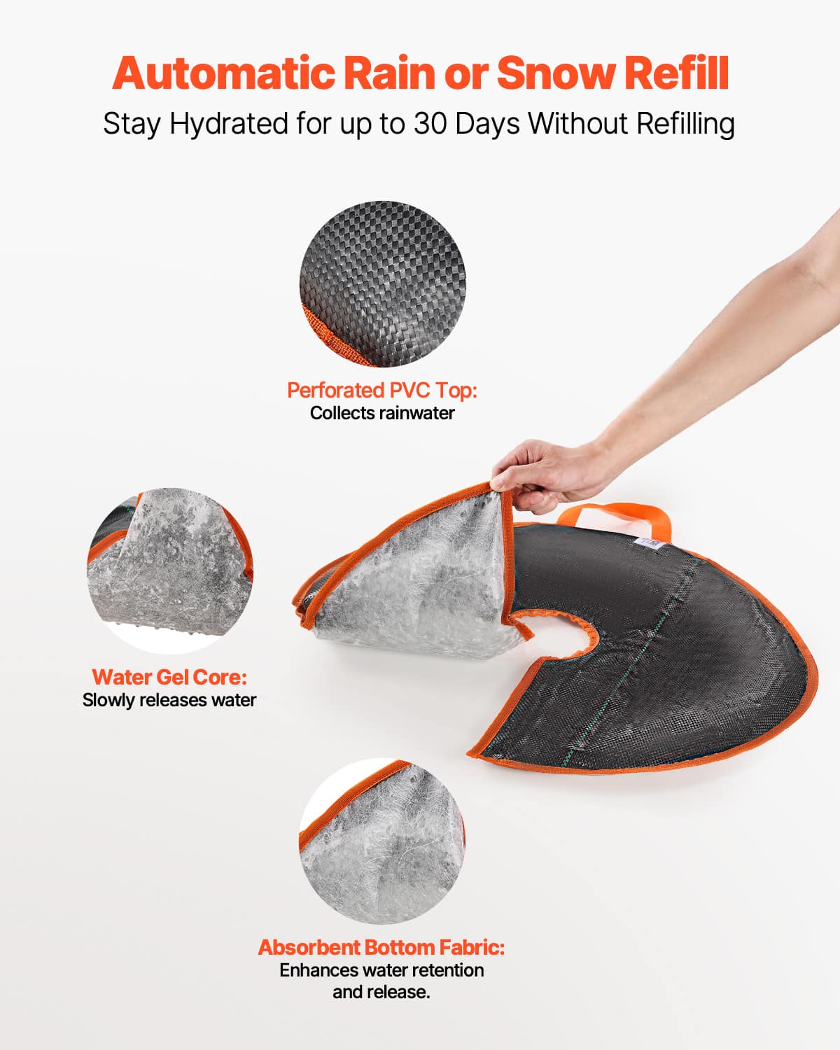 Tree Watering Rings 4-Pack - Image 5