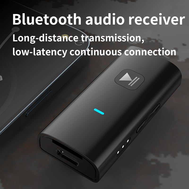 Wireless Bluetooth 5.0 Audio Receiver with HD Mic & 3.5mm Aux Adapter - Image 3