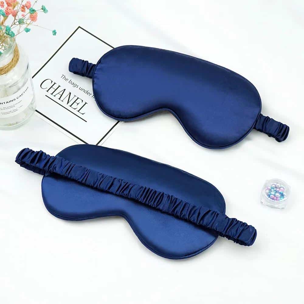 Silky Soft Sleep Mask – Lightweight, Adjustable Eye Shade for Travel & Rest - Image 5