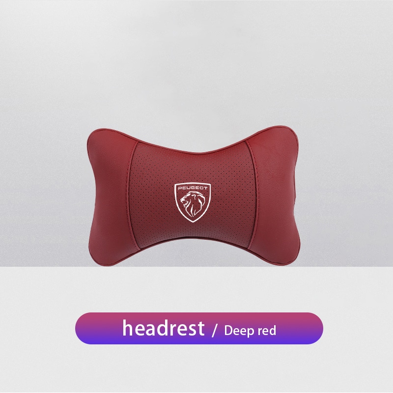 Headrest Deep Red
