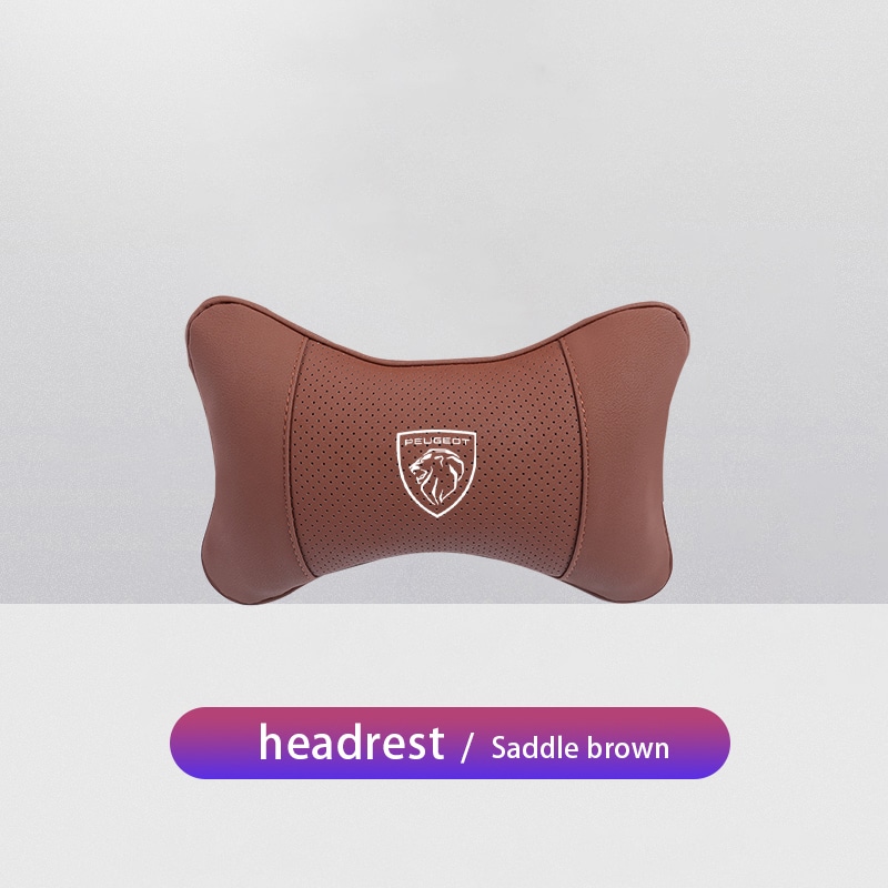 Headrest Saddle Brown