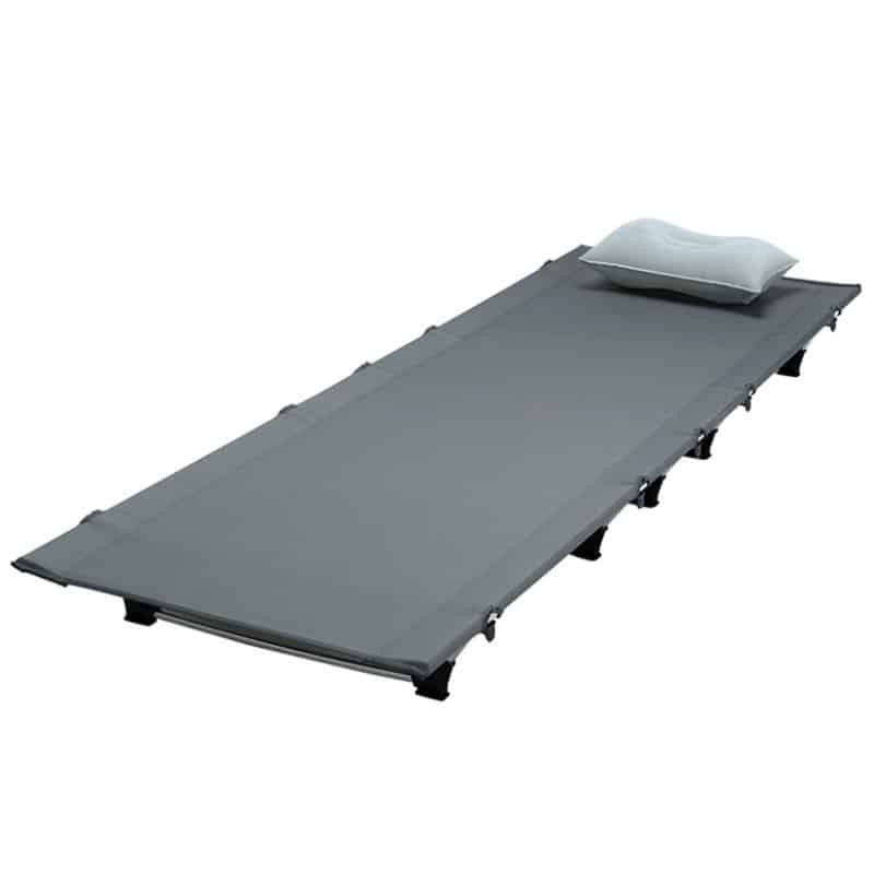 Ultralight Portable Camping Bed & Folding Chair – Outdoor Aluminum Alloy Cot