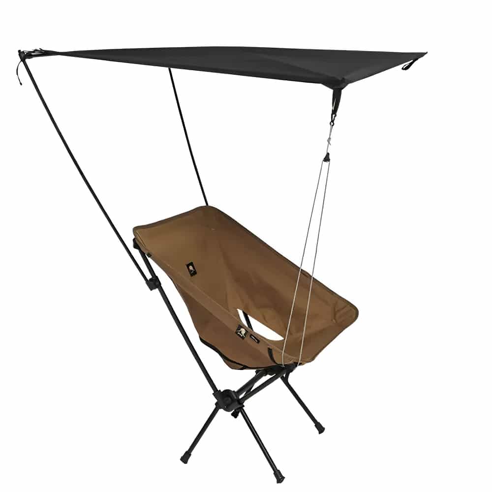 Compact Folding Outdoor Beach Chair with Sunshade