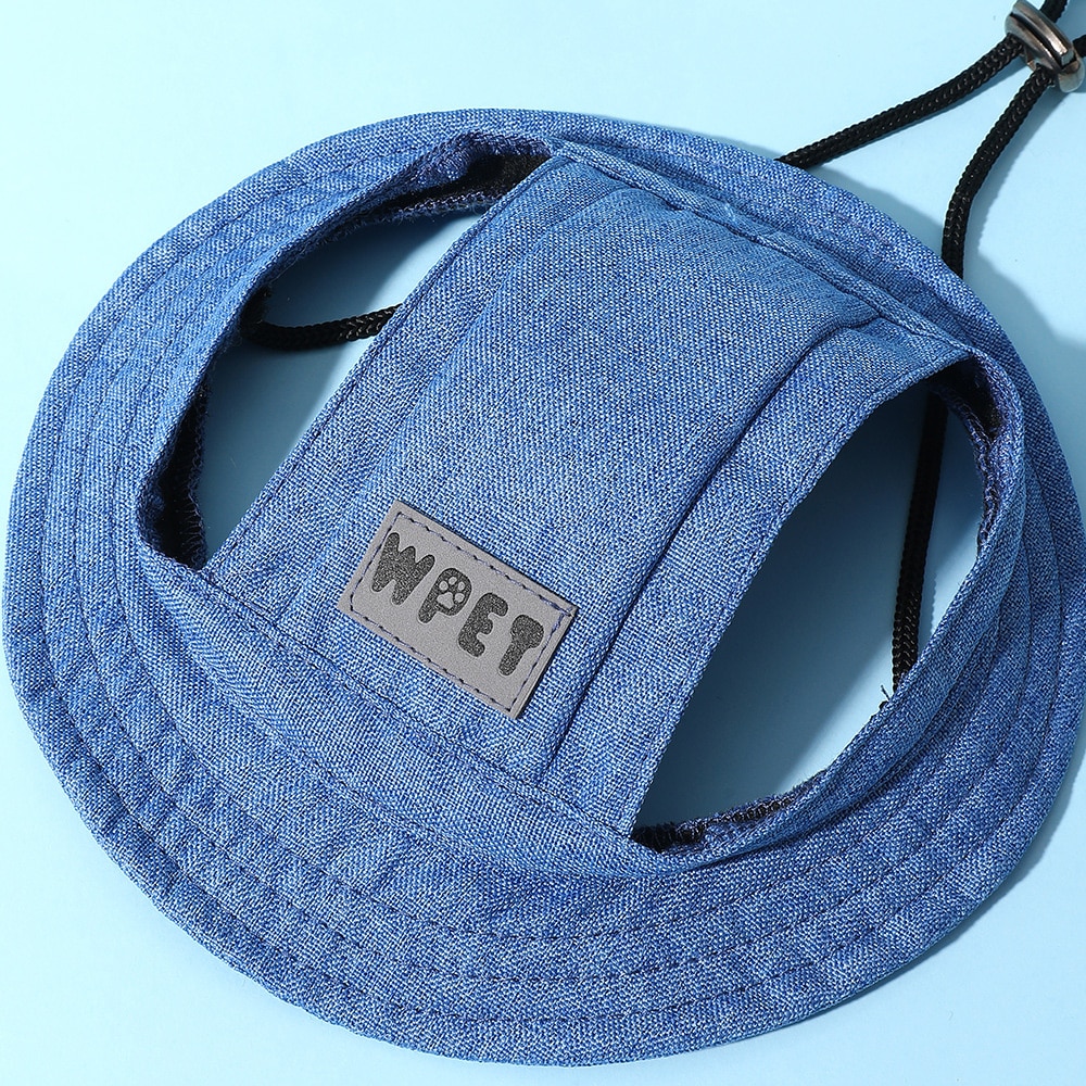 Adjustable Summer Dog & Cat Sun Hat with Ear Holes for Small & Medium Pets - Image 7